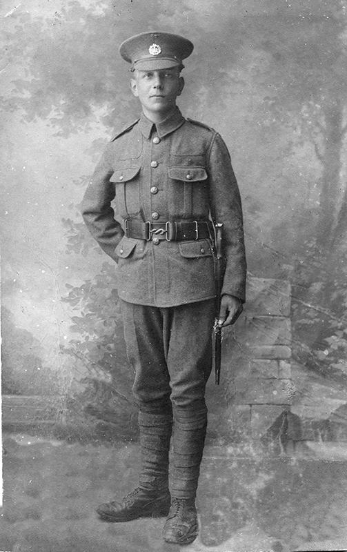 Ray in full service uniform.