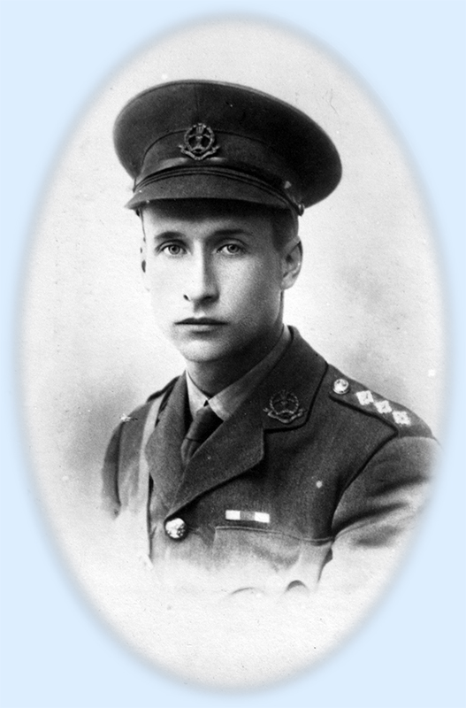 William Salter, his photograph from the War Roll in Cromer parish church.