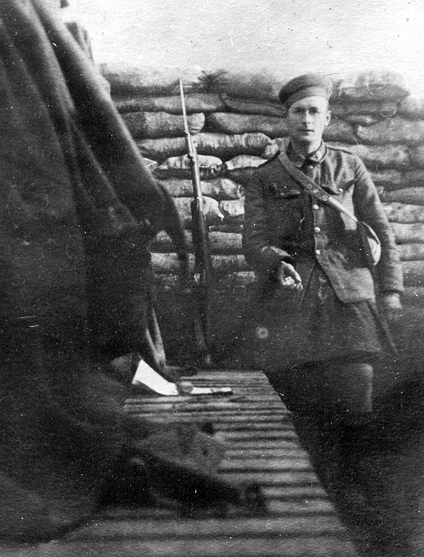 Alfred Salter, in a photo made into a lantern slide by his father. Alfred Salter, in a photo made into a lantern slide by his father.