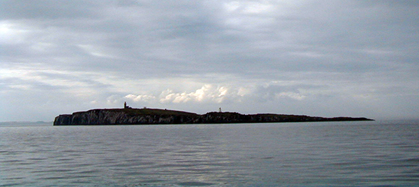 The Isle of May in the Firth of Forth, near where a series of collisions occured on January 31st, 1918.