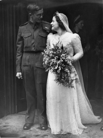 Charles and Rome Barclay at their wedding