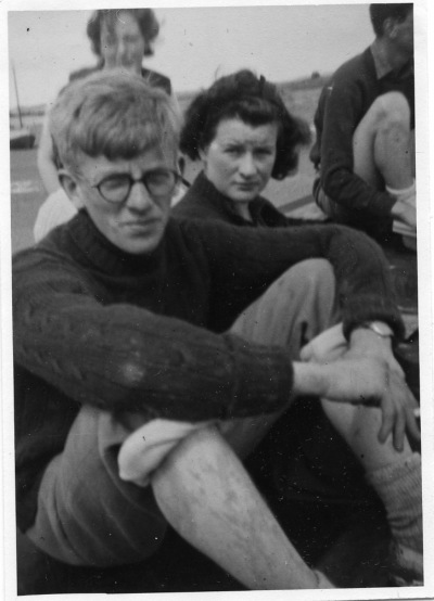Charles Barclay and a friend before the war.