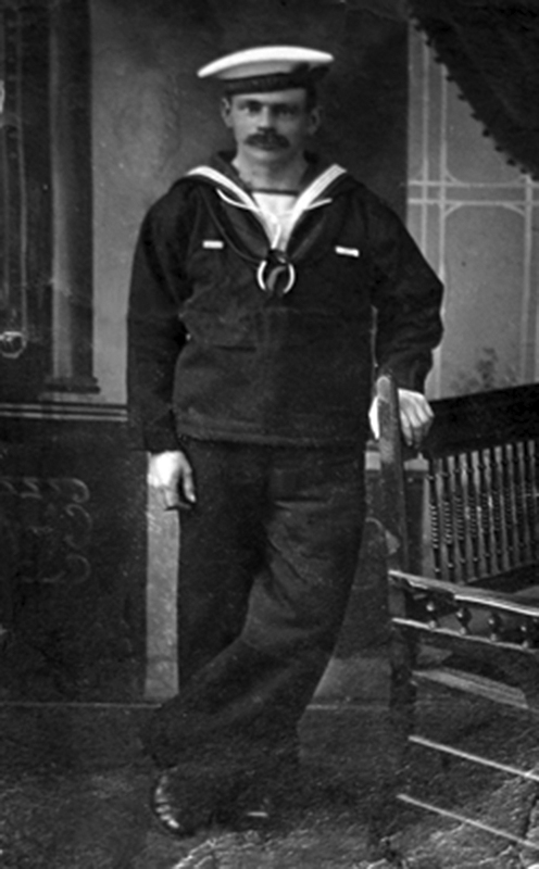 Walter Allen in naval uniform. Walter Allen in naval uniform.
